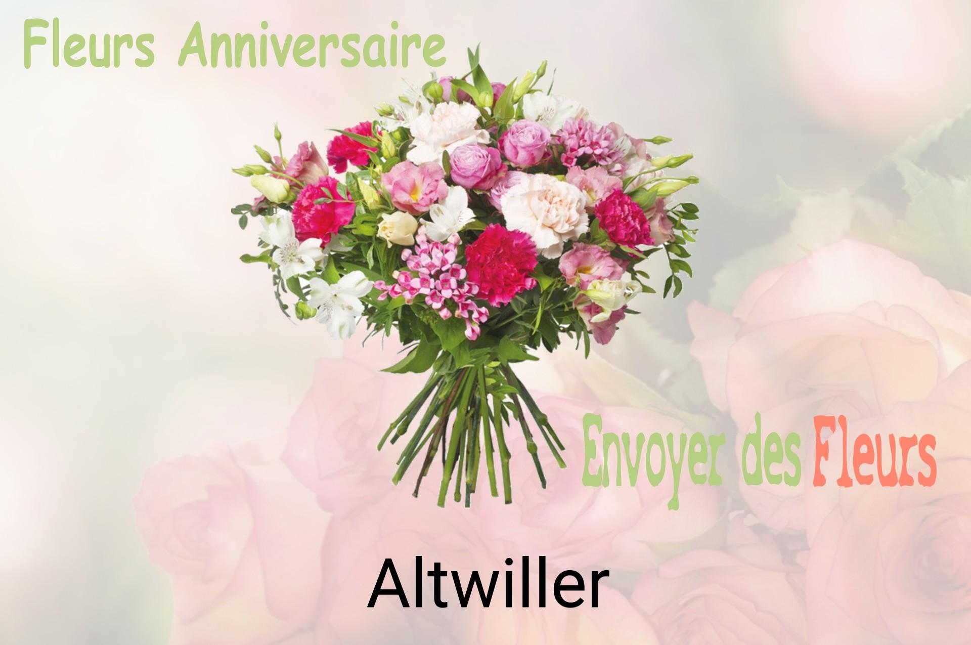 Bouquet de fleurs d’anniversaire livré à Altwiller