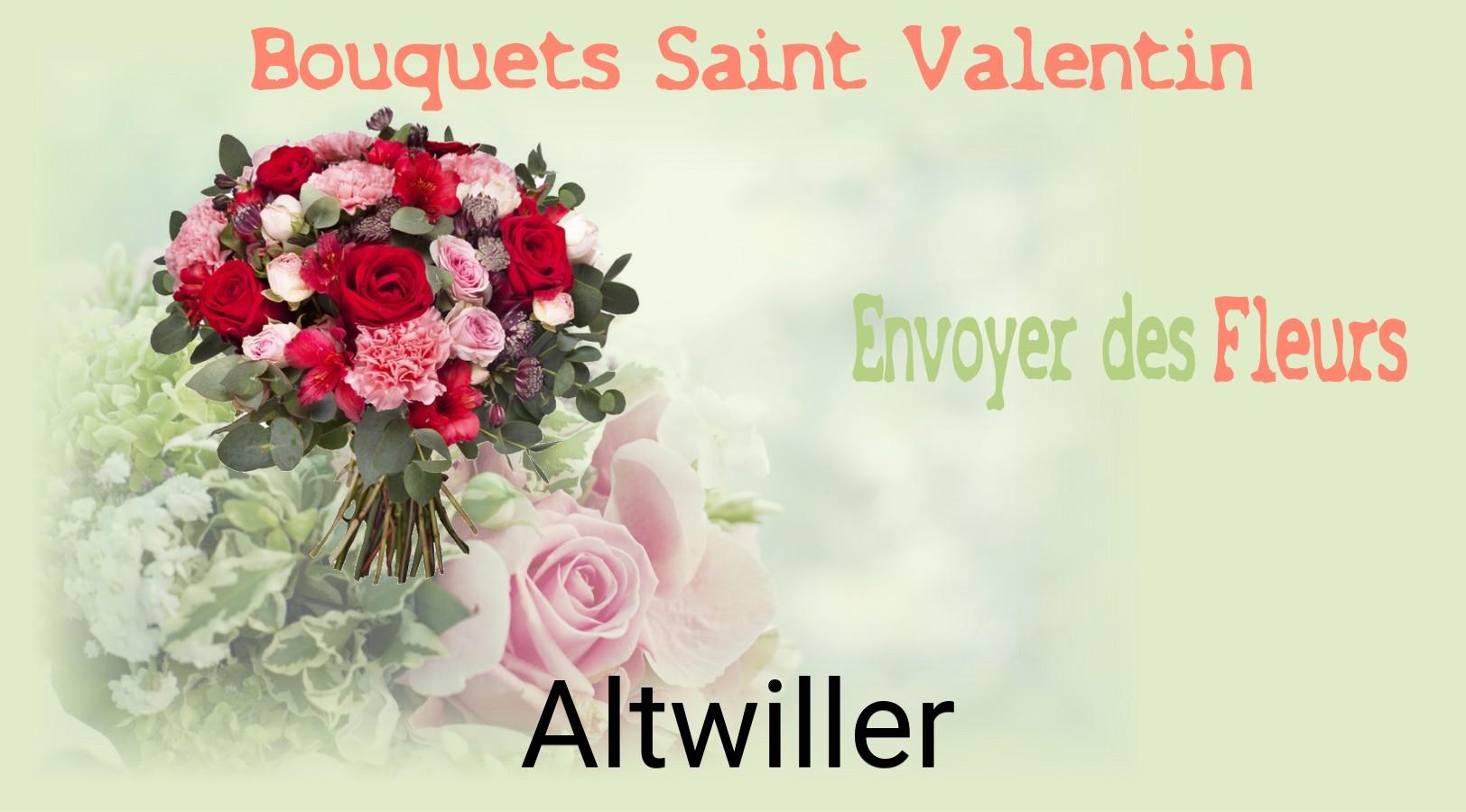 Roses de Saint-Valentin livrées à Altwiller